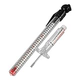 Medidor de rosca de neumáticos: la hebilla y el diseño portátil del medidor de profundidad de la banda de rodadura hacen que sea fácil de transportar y usar medidor de profundidad de la banda de rodadura de neumáticos de automóviles