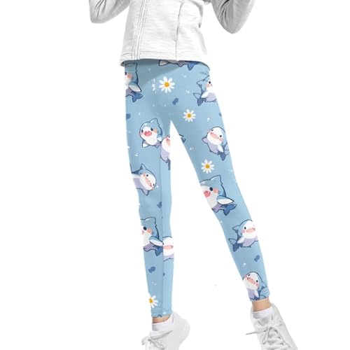 Legging for Girl High Waist Long Lounge Pants Running Athletic Leggings Kids Active Leggings Tights