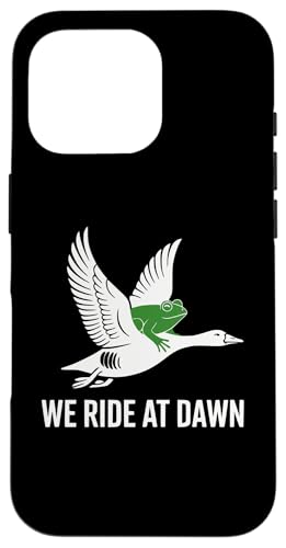 Whimsical We Ride at Dawn �ʔ����J�G���ƃK�`���E �X�}�z�P�[�X iPhone 16 Pro �p
