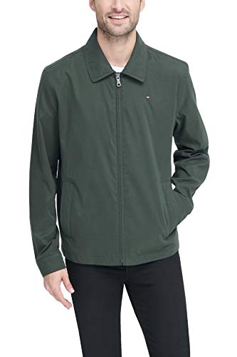 Image of Tommy Hilfiger Men's Lightweight Zip-up Microtwill Golf Jacket (Standard and Big & Tall Sizes)