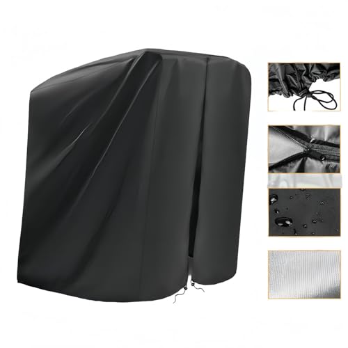 Housse de tapis de course imperméable avec fermeture éclair et cordon