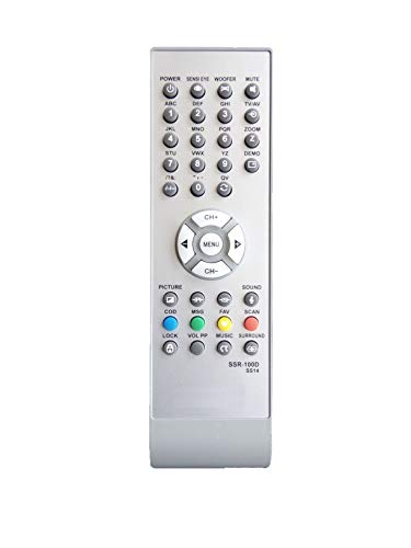 Image of LipiWorld SSR-100D SS14 CRT TV Universal Remote Control Compatible for Sansui