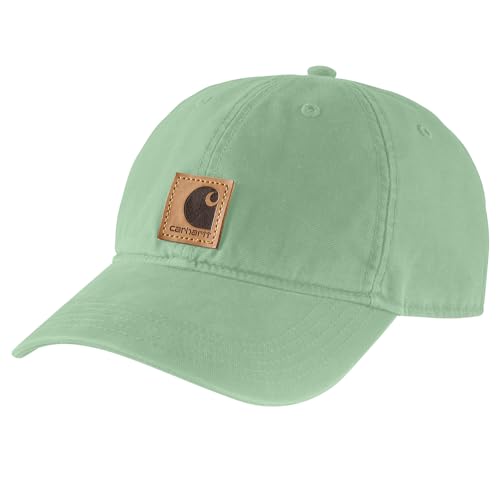 Carhartt Gorra De Lona De Algodón Para Hombre, Aventurine, Talla Única Carhartt Gorra De Lona De Algodón Para Hombre, Aventurine, Talla Única