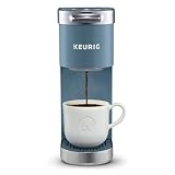 Keurig K-Mini Plus Maker Single Serve K-Cup Pod Coffee Brewer, Comes with 6 to 12 Oz. Brew Size, Storage, and Travel Mug Friendly, Cardinal Red (Renewed)