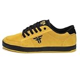 zapatillas skates dc  Zapatillas de Skate - Modelo Bomber C-03 - Color Amarillo y Negro - Talla 39 - Tecnología Impact Foam para Mayor Confort - Suela Cupsole para Mayor Durabilidad - Estilo Urbano - Fallen