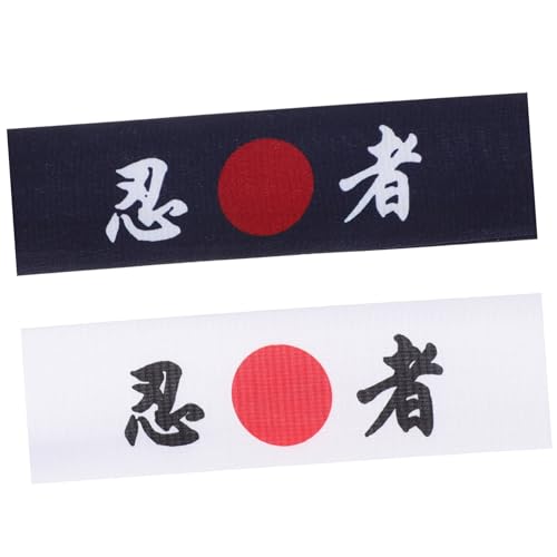 Bandeau hachimaki chef anti transpiration pour sport intensif - 3