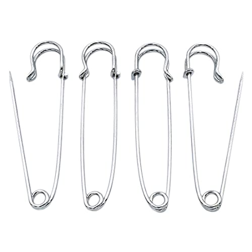 Image of MR. DIY Crafts Gold Safety Pins Set, Heavy Duty Metal Safety Pins for Sewing, Clothing Repair, Jewelry Making, DIY Crafts & Multipurpose Use (3, Gold Pin)