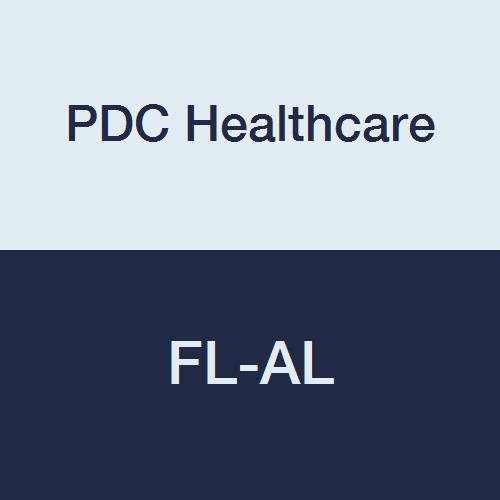 PDC Healthcare FL-AL Shelf Guide, Letter Size, Alphabetical, 14 1/2" x 4", Yellow (Pack of 25)