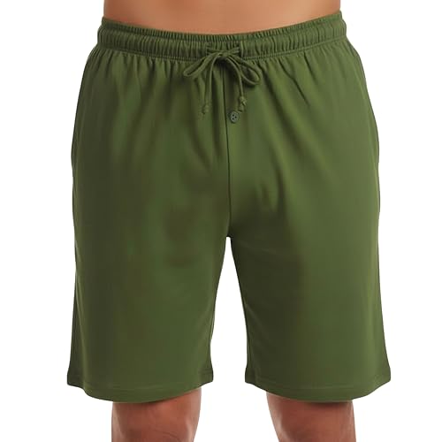 Image of At The Buzzer Men's Pajama Shorts Sleepwear PJs