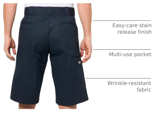 Image of Dickies Men's Relaxed Fit Multi-use Pocket Work Shorts, 13 inch