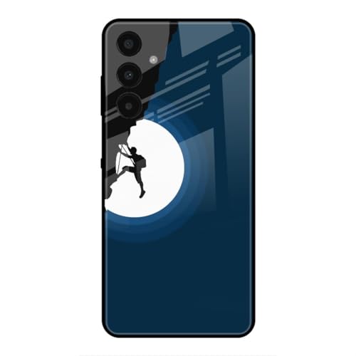 Image of SmashItUp Trek | Moon | Travel | Travelling Designer Printed TPU Metal Case Mobile Back Cover for Samsung A15 5G