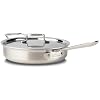 All-Clad D5 Stainless Steel Core 3 Quart Saute Pan With Lid - Made in the USA - The Upgrade for Supremely Even Heat- Oven Safe & Induction Compatible Cookware