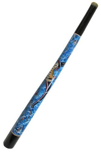World Percussion usa dipinta a mano in legno massiccio Didgeridoo