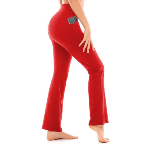 40% Off Walifrey Flare Leggings with Pockets - Image 2