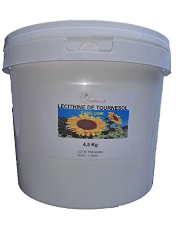 LECITINA DE GIRASOL LÍQUIDA BIOLOGICA EN SELLO DE 4,5 KG