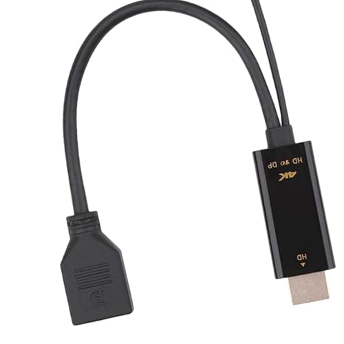 Image of SANCY HDMI to DP Adapter /Converter 4K 60Hz HDMI Male to DisplayPort Female for PC Laptop