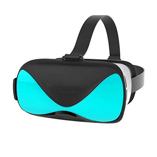 Preisvergleich Produktbild EGCLJ 3D-Virtual-Reality-Brille-Headset, Ultraleichtes Gewicht, Integriertes Mikrofon Und Kopfhörer, Kompatibel Mit 4,7-6,3 Zoll-Smartphones