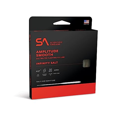 Scientific Anglers SA Amplitude Infinity Salt Smooth, Black/San/Horizon, WF-8-F