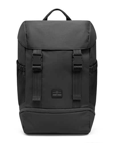 Sac à dos 17 litres Nico Johnny Urban noir avec compartiment PC 16 pouces pour le quotidien