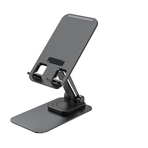 Support de téléphone universel rotatif 360 pliable noir