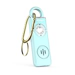 TECKNET Rechargeable Personal Safety Alarm for Women, 130dB Self Defense Keychain Alarm with SOS Strobe Light, Low Battery Notice, Personal Alarm Loud Siren Safety Keychain for Girls Kids Elderly