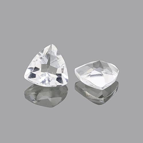 Natural Crystal Birthstone Cut Trillion Shape 5 Mm Loose Cut Gemstone For Ring, Pendant And Jwelery Making (1 Piece) #TOP4