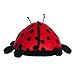Aurora® Responsibly Made Eco Nation™ Eco Softies™ Ladybug Stuffed Animal - Ideal for Playtime Adventures - Perfect for Birthdays or Just Because - Red 6 Inches