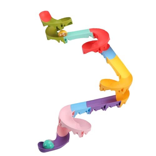 Jouets de bain pour enfants : circuit de toboggan aquatique à ventouses pour s'amuser