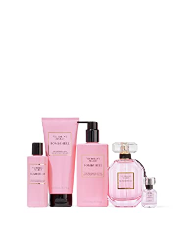 Victoria's Secret Bombshell Eau de Parfum 5 Piece Gift Set: 3.4 oz. Mini Eau de Parfum, Body Wash, Body Lotion, & Luminous Body Lotion - Image 5