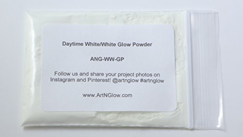Neutral White Glow In The Dark Pigment Powder - 60G (2 Ounces) - 10+ Colors Available #TOP1