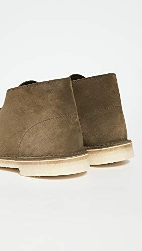 Clarks Men's Desert Boots, Dark Olive Suede, Green, 10 Medium US | Image 4