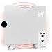 Produktbild Klarstein Elektroheizung, Konvektor-Heizung mit Bodenrollen, Mobile Elektroheizung Energiesparend, Schlanke, Leise Heizung Elektrisch, Standgerät Heizkörper Elektrisch mit Thermostat, 1000 W