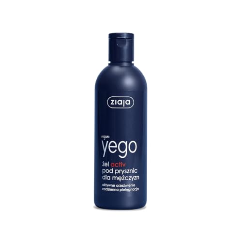 ZIAJA – yego Dusche Gel für Männer Body Wash Erfrischende 300 ml (Duschgel)