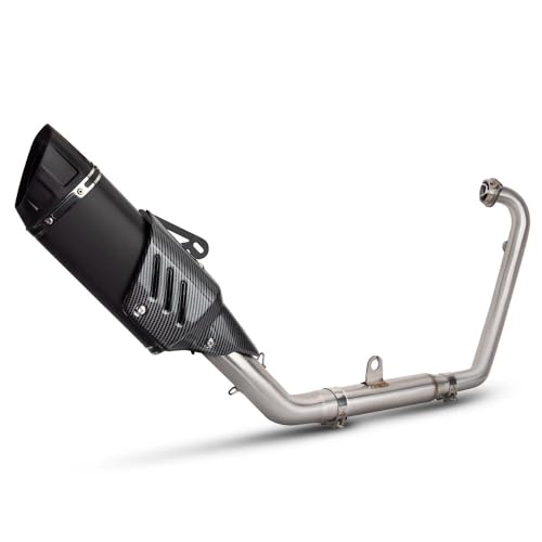 Ligne d'échappement moto pour 250SR et 300NK avec silencieux complet