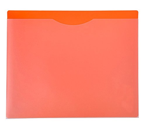 Nova Filer Waterproof Poly-File Folders with Top Tab, Letter Size, Single Colors, 10pcs Pack