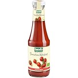 Bio Tomaten Ketchup von Byodo - 100% Bio-Qualität, Fruchtiger Geschmack, Italienische Tomaten, Ideal für Grillgerichte, Vegan, 2x500 ml