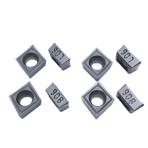 10 piezas de inserto de carburo CCMT09T308 para torno CNC miniatura 1