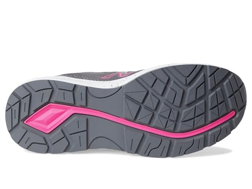 New Balance New Balance Logic Composite Toe Women's Industrial Work Shoes, Grey/Pink, Size 9, Wide, Comfortable & Lightweight Work Shoes for Women, Electric Hazard, Puncture & Slip Resistant
