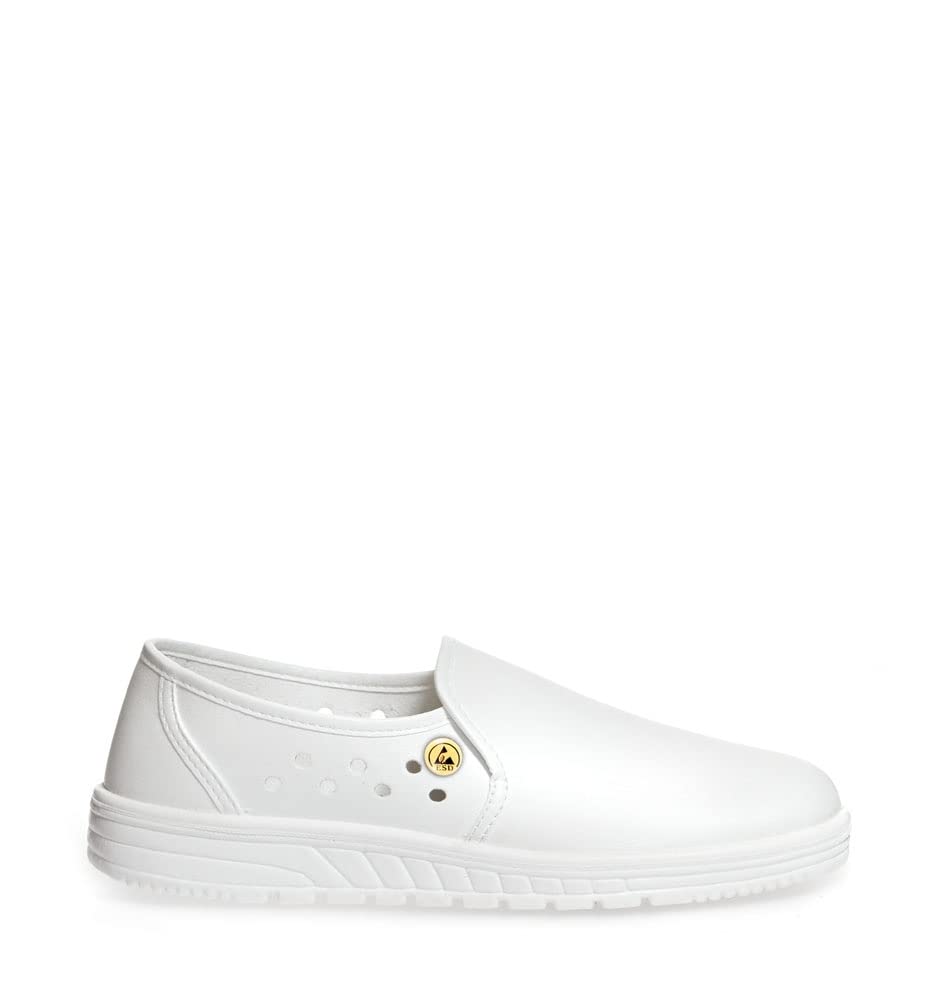 Abeba 32370-39 Size 39 "Air Cushion ESD-Occupational Loafer - White