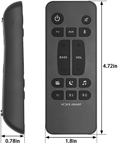 Polk Audio Universal Soundbar Remote Control Replacement for Signa S1, S2, S3, S4 Ultra-Slim Sound Bar - Thumbnail 3