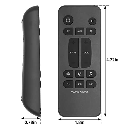 Image of Polk Audio Universal Soundbar Remote Control Replacement for Signa S1, S2, S3, S4 Ultra-Slim Sound Bar
