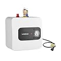 CAMPLUX Pro ME25B Mini Tank Electric Water Heater On-demand Water Heater 2.5 Gallons with Cord Plug 1.44kW at 120 Volts