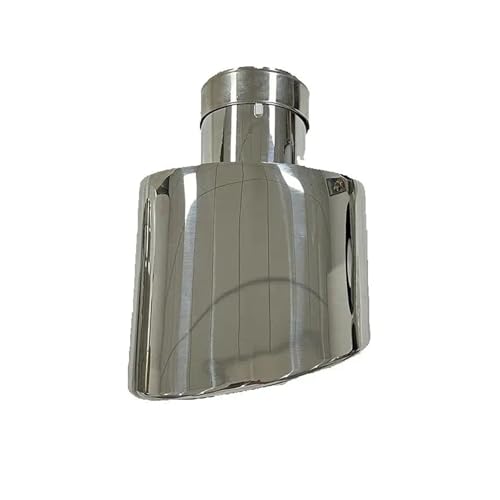 Tuyau d'échappement de voiture en acier inoxydable 304 largeur 140mm pour embout droit