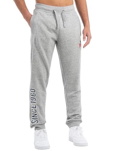 Lonsdale Virkie pantalon de jogging homme esprit boxe anglaise