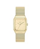 Lacoste Three-Hand for Men Collection with Gold Colored Stainless Steel Bracelet - 2011502