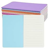 AOOSU Notizbücher A6 Liniert,13 Stück Farben Notizbuch, Klein Notizheft mit Softcover(30 Blatt), Journal Tagebuch, Tragbares Notizblock für Schule, Büro, Reisen, Back to School Geschenk(14×9cm)