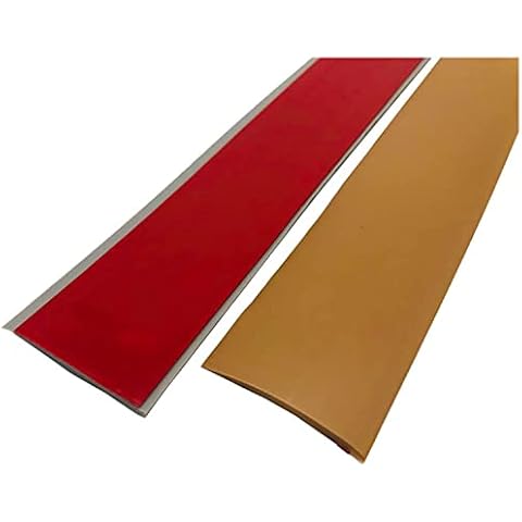 Transition Profile Self-Adhesive Vinyl - Cover Strip - Tile/Wood/Laminate/Joins Gap - Flooring Threshold Plate Trim Vinyl Floor Door Bar- Transition Profile - 200 x 5 cm Cover