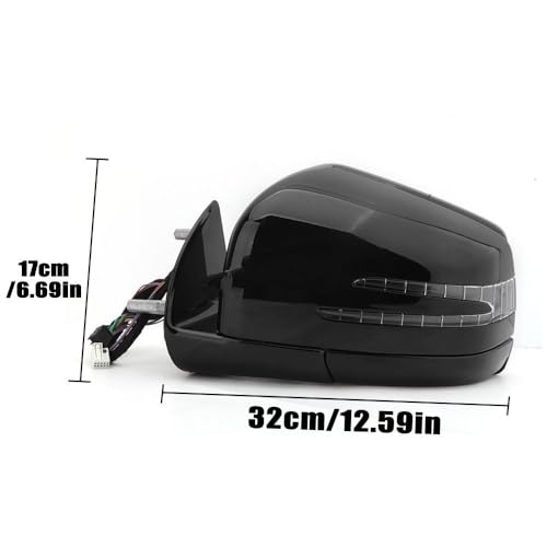 Espejo retrovisor coche Benz W164 X164 repuesto eléctrico exterior derecho 2005-2011 3