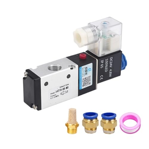 Electrovanne 3V210-08 3/2 voies 1/4 commutation rapide DC24V AC220V - 2