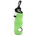Ball Tee Holder, Rotating Plastic Hook Ball Tee Pouch Bag Secure Storage Neoprene with 3 and 3 for Practice (Green)